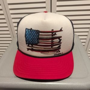 O'Neill trucker hat surf board